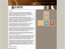 Tablet Screenshot of ciber.co.za