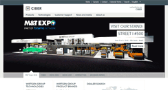Desktop Screenshot of ciber.com.br