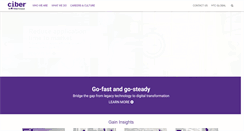 Desktop Screenshot of ciber.com